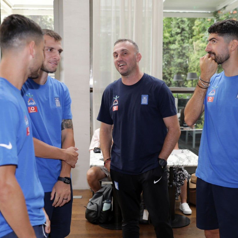 Εθνική Ελλάδας: Πρώτη συγκέντρωση για το Nations League - Η πρώτη ομιλία Γιοβάνοβιτς Ethniki-Elladas-Proti-Sigkentrosi