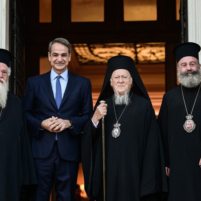 Synantisi Prothypourgoy - Oikoumenikou Patriarhi