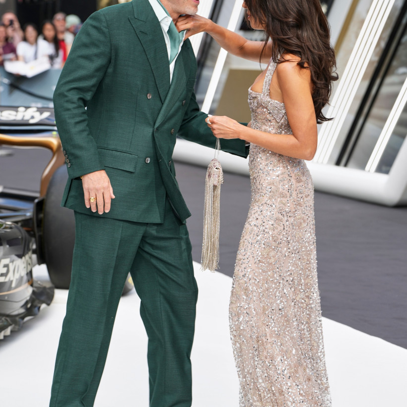 Brad Pitt,Ines de Ramon