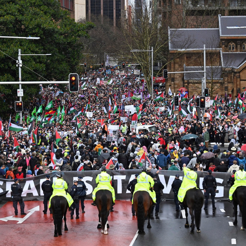 Australia Gaza Rally