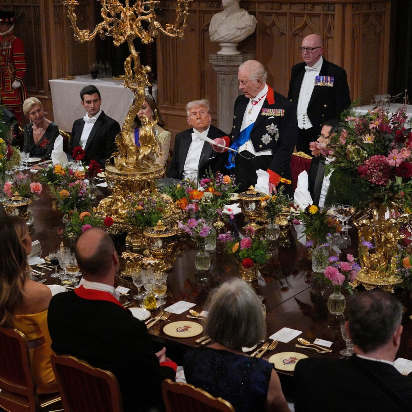 Trump Britain Royals