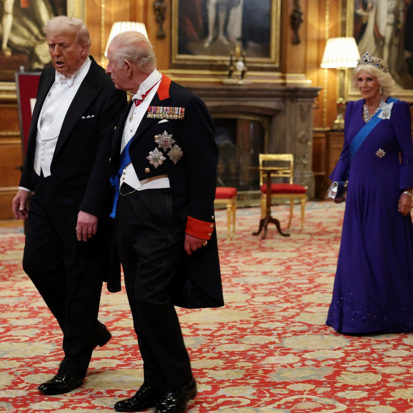 Trump Britain Royals