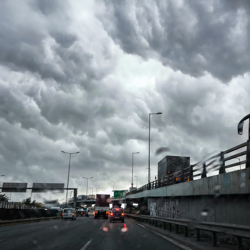 Κακοκαιρία Αθήνα βροχή καταιγίδα