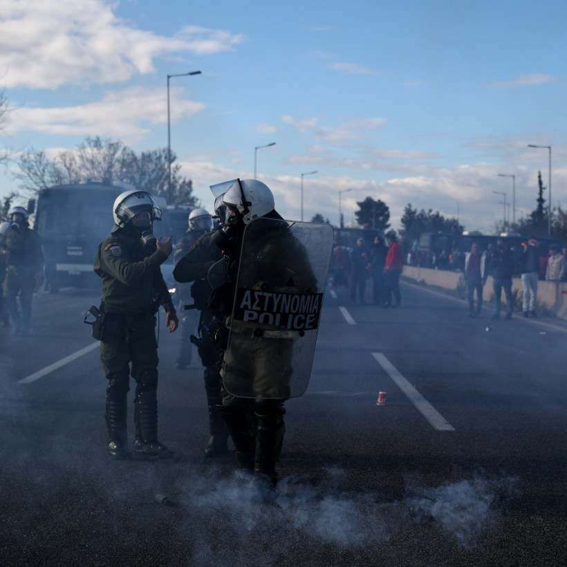 Διαμαρτυρία αγροτών στη Νίκαια Λάρισας, 30 Νοεμβρίου 2025.