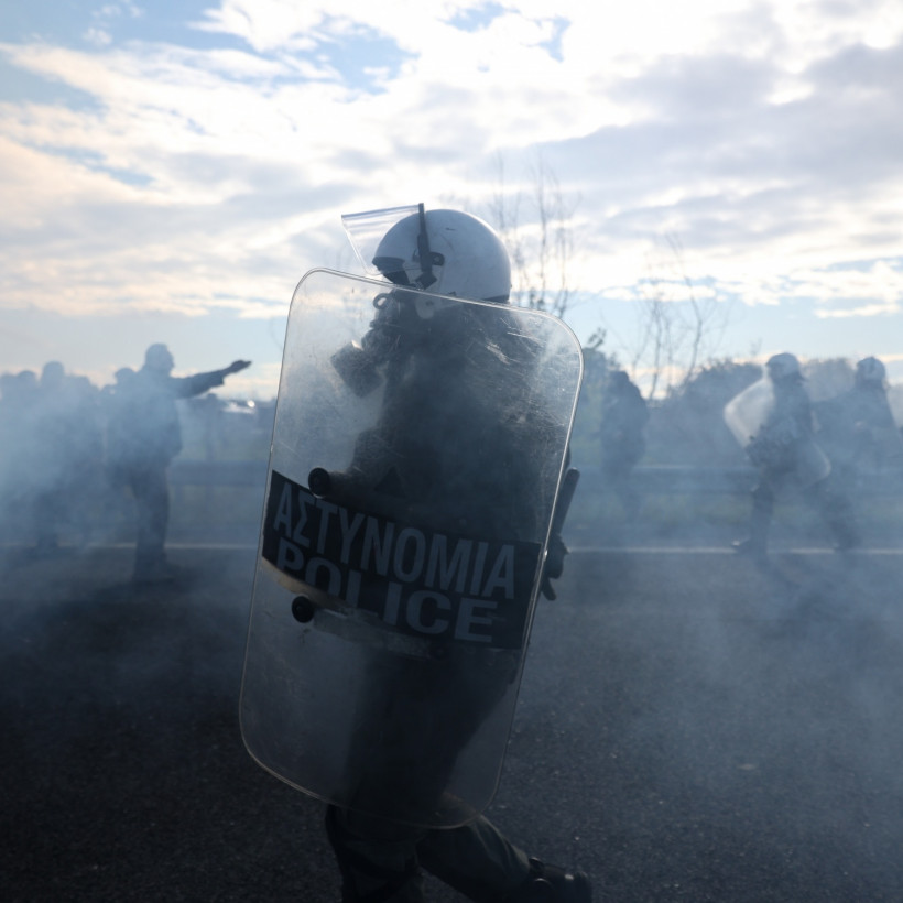 Διαμαρτυρία αγροτών στη Νίκαια Λάρισας, 30 Νοεμβρίου 2025.