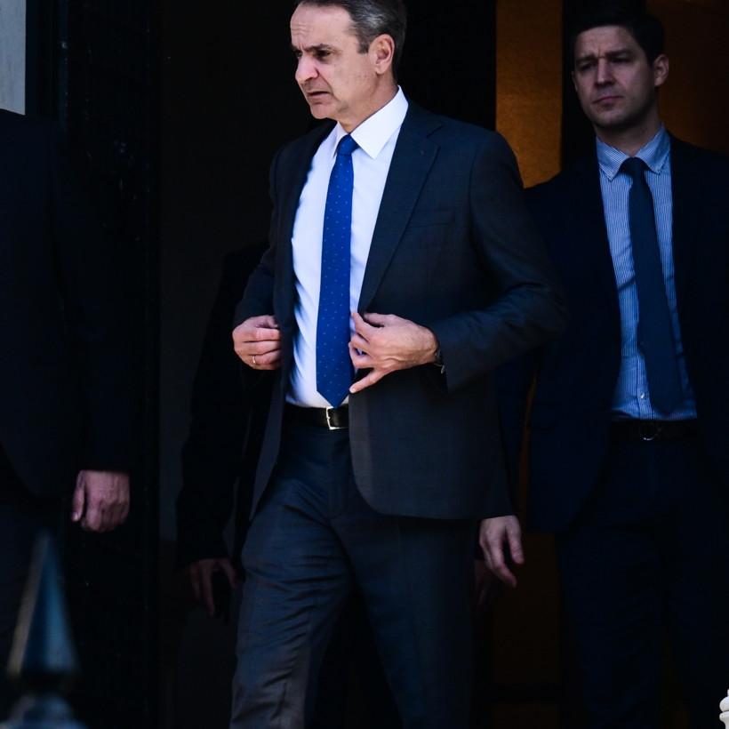 [383098] ΣΥΝΑΝΤΗΣΗ ΤΟΥ ΠΡΩΘΥΠΟΥΡΓΟΥ ΚΥΡΙΑΚΟΥ ΜΗΤΣΟΤΑΚΗ ΜΕ ΤΟΥΣ ΒΟΥΛΕΥΤΕΣ ΤΗΣ ΝΔ (ΤΑΤΙΑΝΑ ΜΠΟΛΑΡΗ/EUROKINISSI)