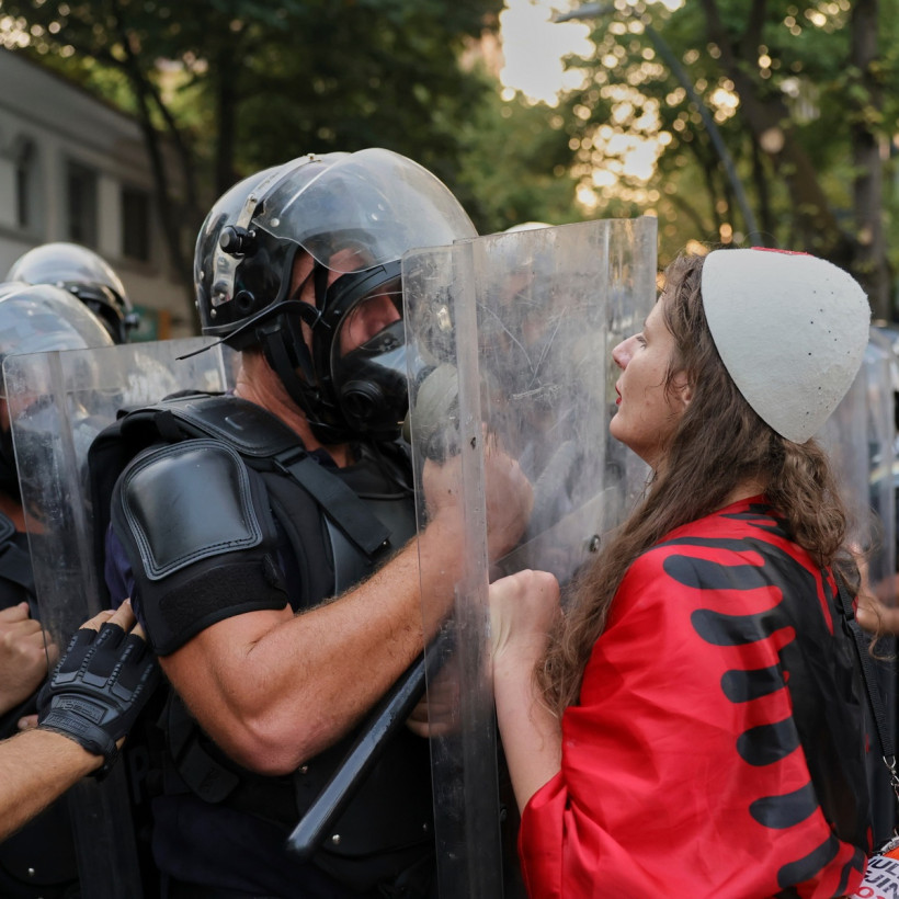 Albania Protest