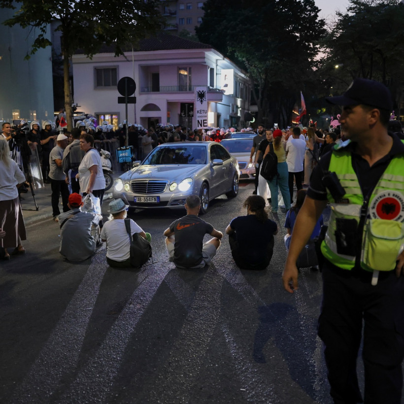 Albania Protest
