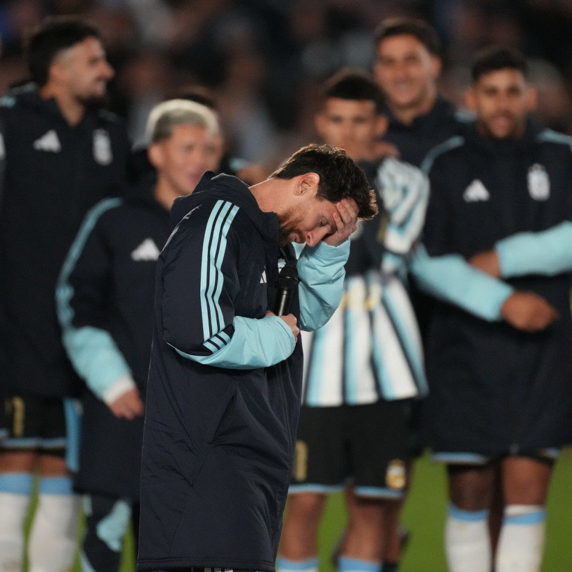Argentina Messi Farewell Soccer