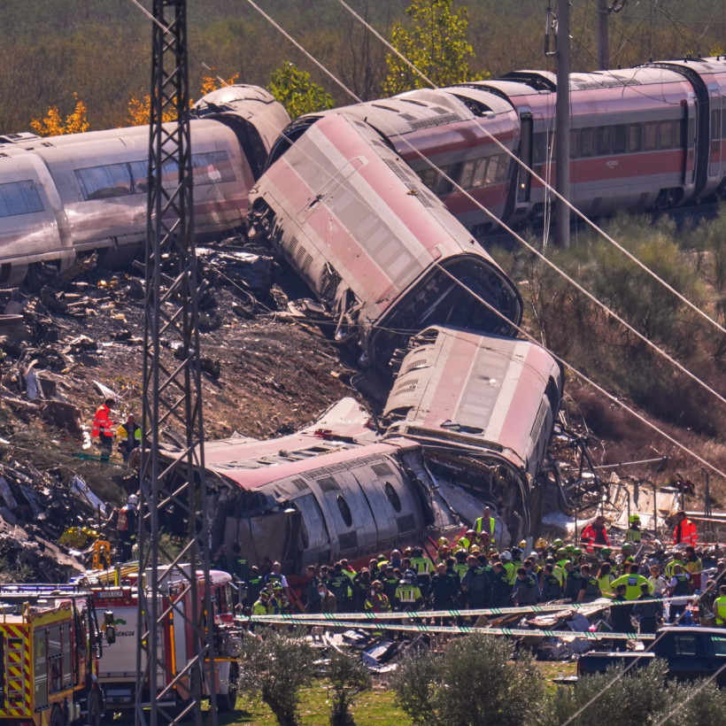 APTOPIX Spain Train Crash