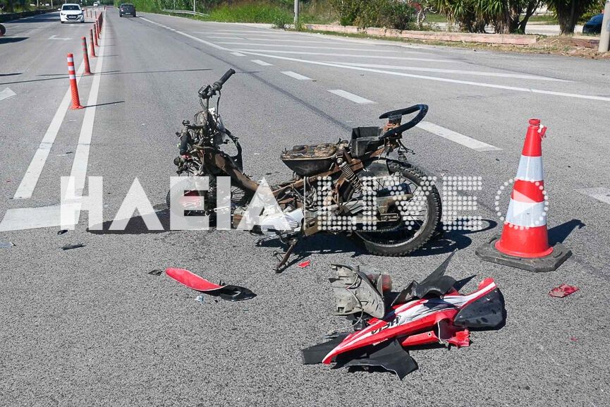 Θανατηφόρο τροχαίο στην Πατρών - Πύργου: Νεκρός 57χρονος μοτοσικλετιστής μετά από σύγκρουση με Ι.Χ Troxaio Roviata 4