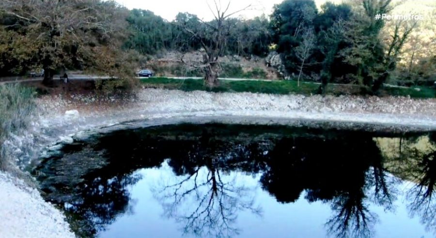 Ιωάννινα: Υποχώρησε κατά 6 μέτρα η λίμνη Βηρού - Χωρίς χιόνι η κατάσταση θα χειροτερεύσει 1-limni-1024x560.jpg