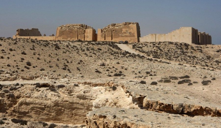 A general view shows the temple of Tasposiris Magna