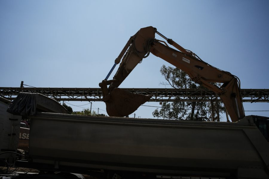 AVAX; construction site; industrial; metro; station; subway; Veikou; Βείκου; έργα; εργοτάξιο; κατασκευή; μετρό; σταθμός;