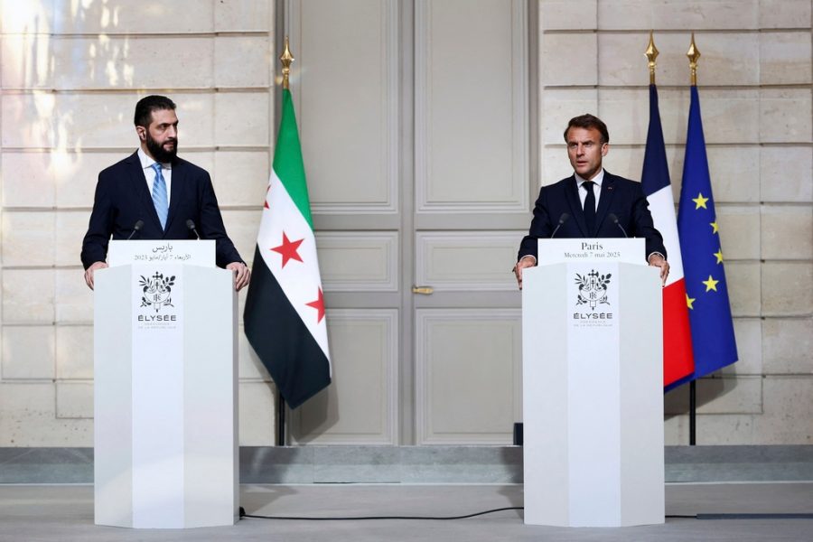 macron syria