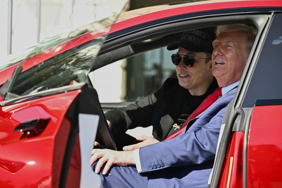 Musk Trump tesla white house
