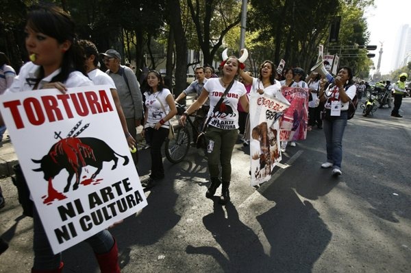 Mexico-activists-bullfights