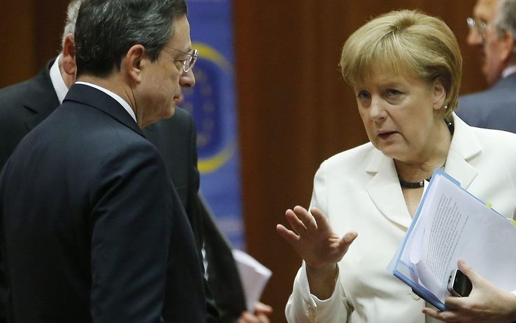 merkel draghi 