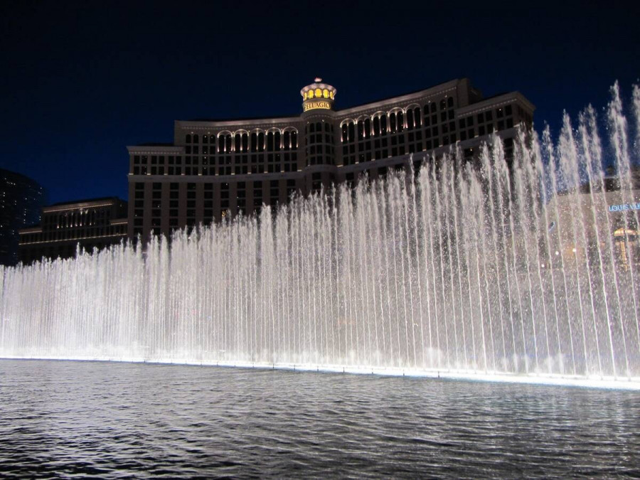 las vegas fountain