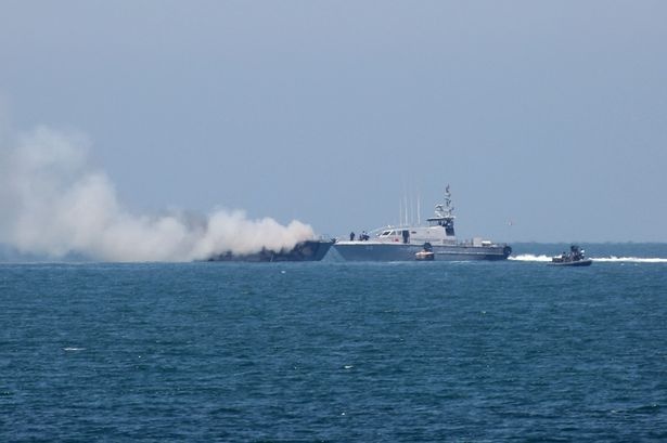 Egyptian naval vessel