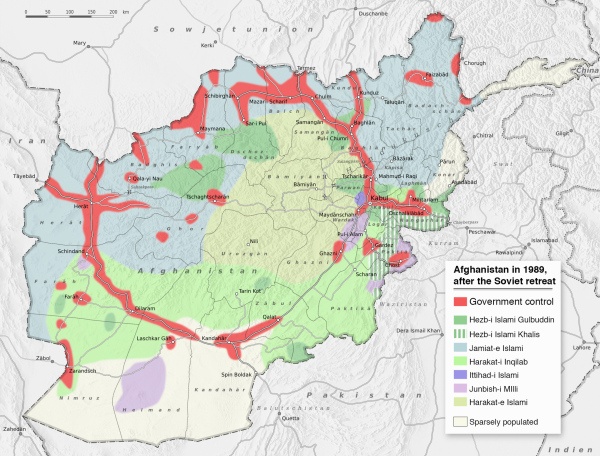 028 Afghanistan politisch 1989 ENGLISH