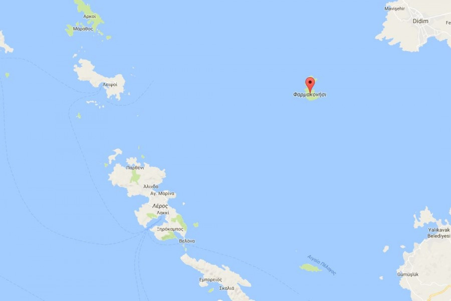 farmakonisi map