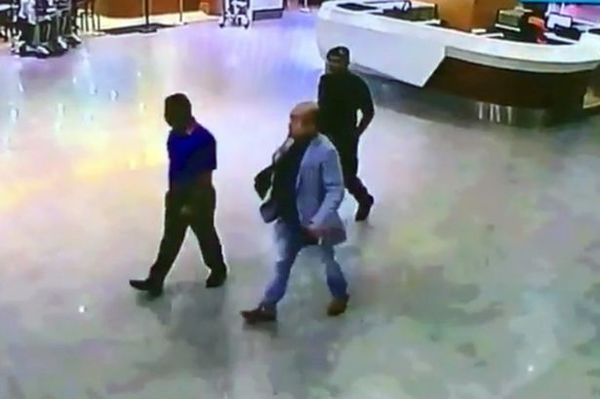 Shocking moment female hit squad spray Kim Jong nam in the face with poison moments before he