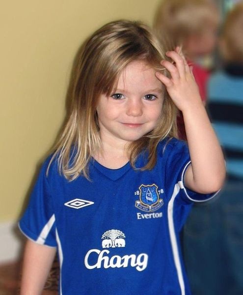 Madeleine McCann missing