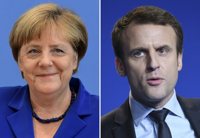 merkel macron