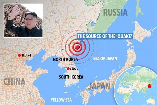 es korea map composite map