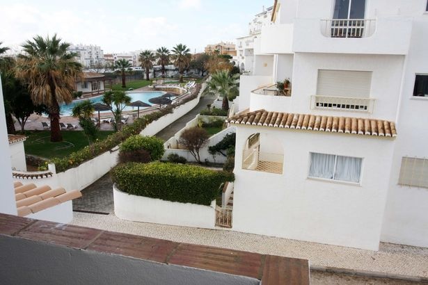 Madeleine McCann Apartment blocks Praia da Luz Portugal