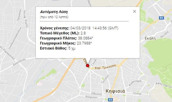 seismos athina epikentro