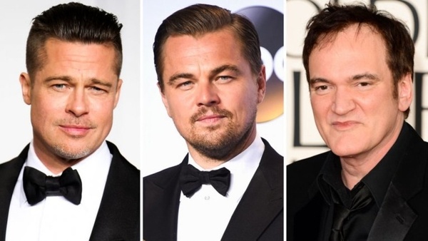 brad pitt leonardo dicaprio and quentin tarantino split getty h 2018
