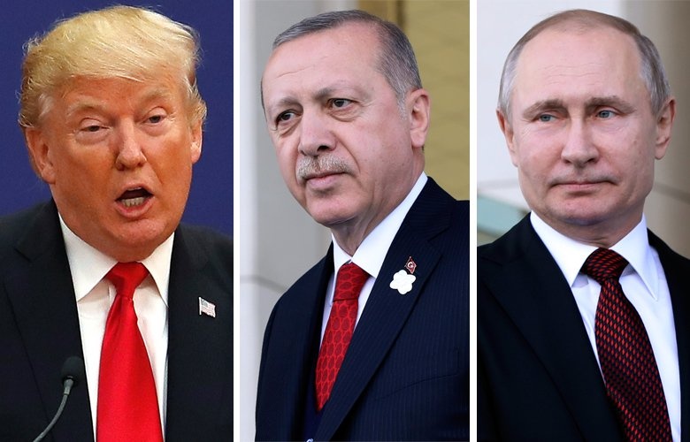 tramp putin erdogan