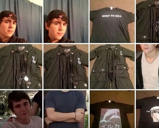 Pagourtzis facebook texas high school shooting born to kill 1335925