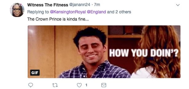 William reveals how he watched England game but all the focus is on his friend 1