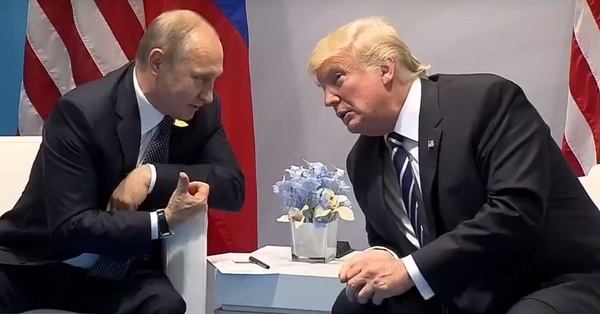 PutinTrump meeting in Hamburg 7 7 2017