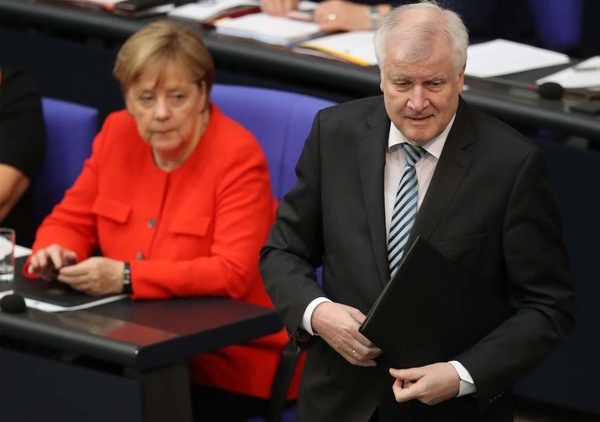 seehofer merkel