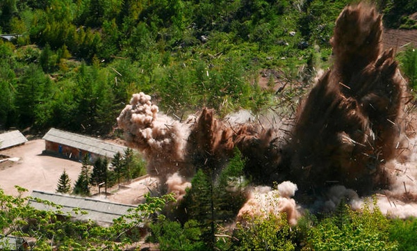 north korea destroys