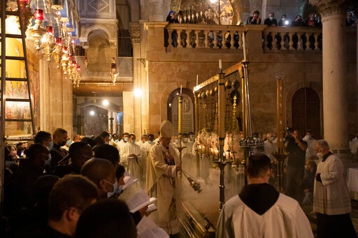 Από τη λειτουργία στην Παλαιά Πόλη της Ιερουσαλήμ