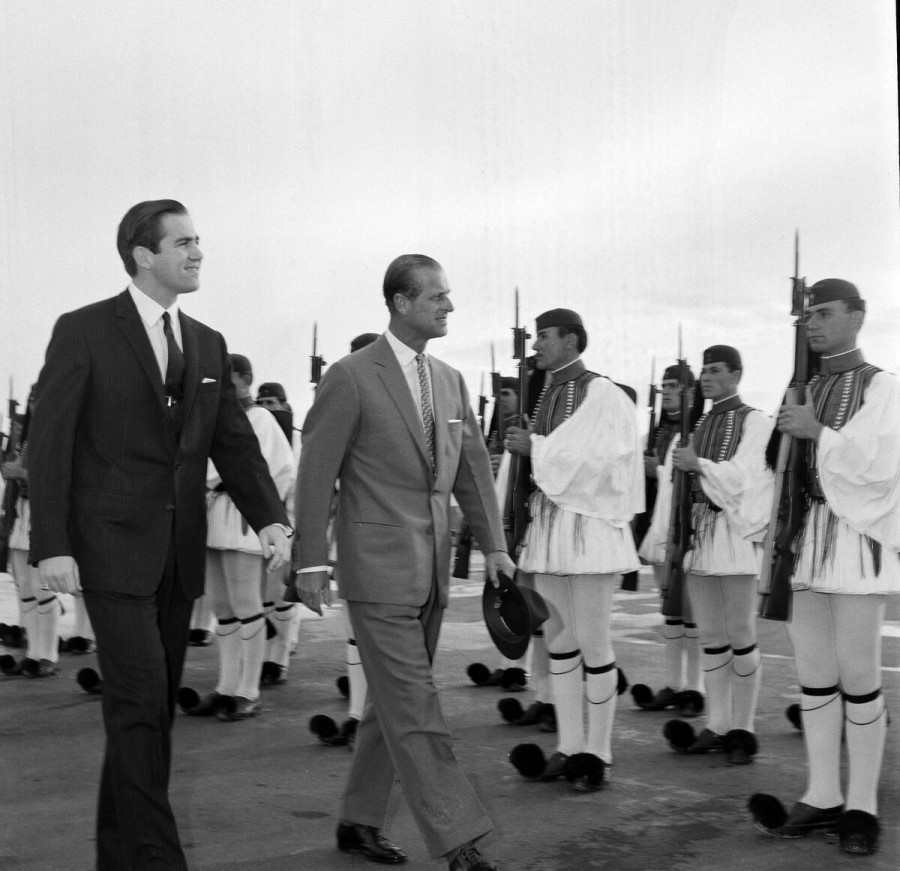 Πρίγκιπας Φίλιππος - τέως βασιλιάς Κωνσταντίνος