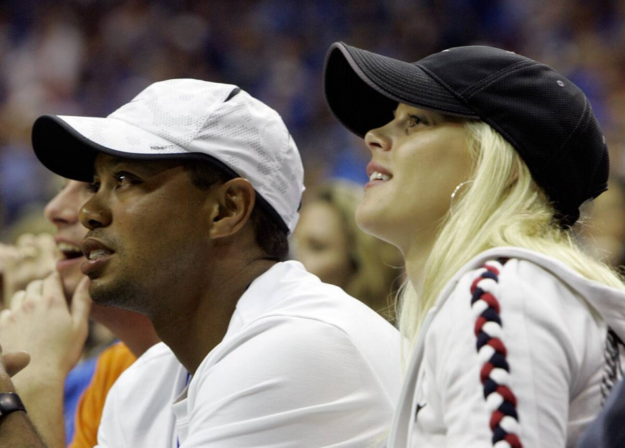 Τάιγκερ Γουντς και Ελίν Νόρντεγκρεν