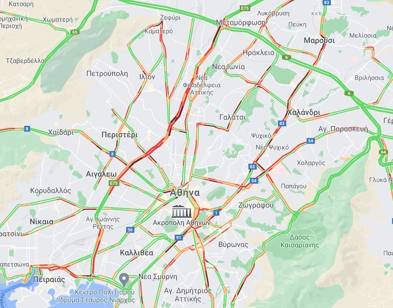 Χάρτης Κίνηση