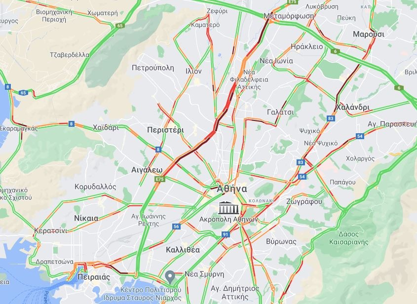 Χάρτης Κίνηση