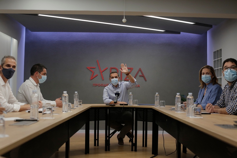 Τσίπρας εργαζόμενοι Πειραιώς