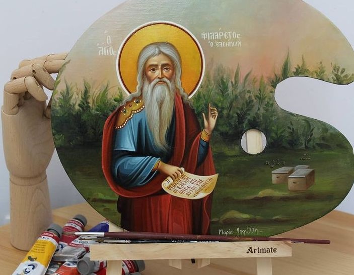 μαρία απορέλλη αγιογράφος