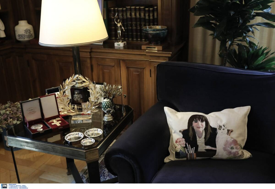 Το κεντητό μαξιλαράκι της ΠτΔ