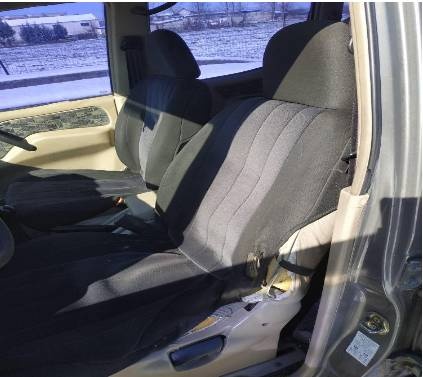 Τεράστια φθορά έχουν υποστεί οι καμπίνες των οχημάτων 