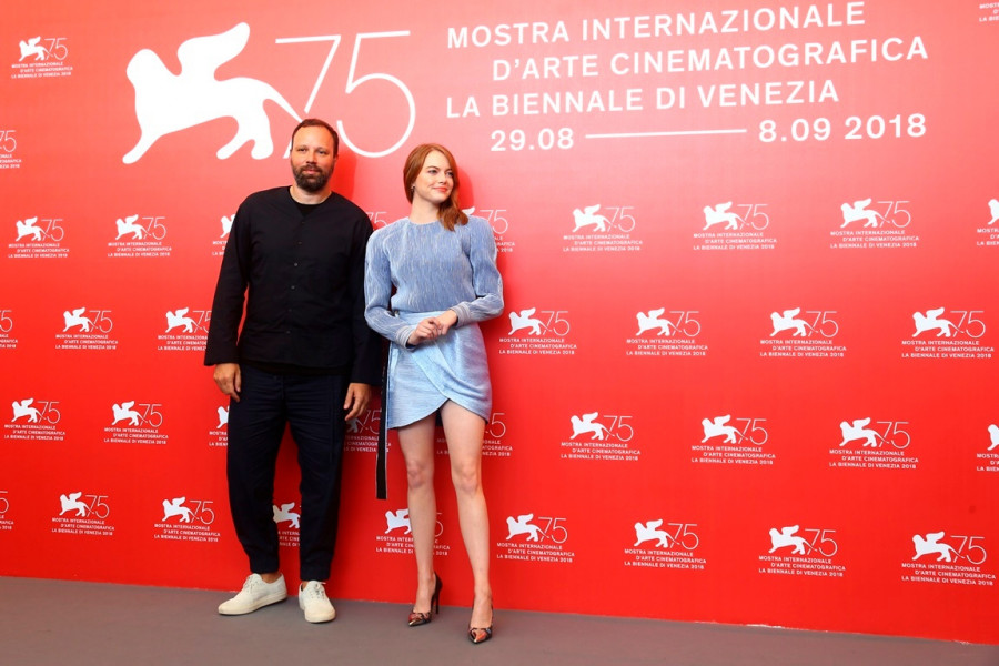 Γιώργος Λάνθιμος και Έμμα Στόουν