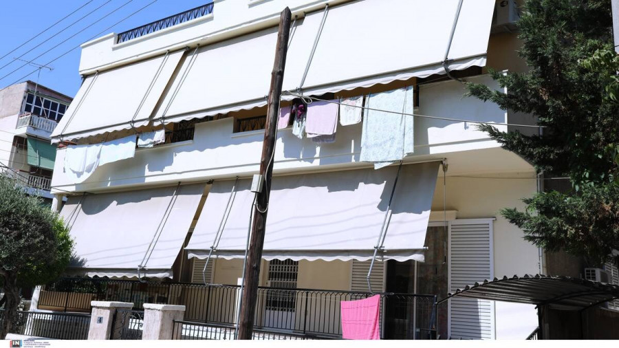 Το σπίτι που έγινε η δολοφονία στην Αγία Βαρβάρα